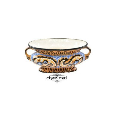 Vintage Kleine Ovale Niedliche Keramik Übertopf