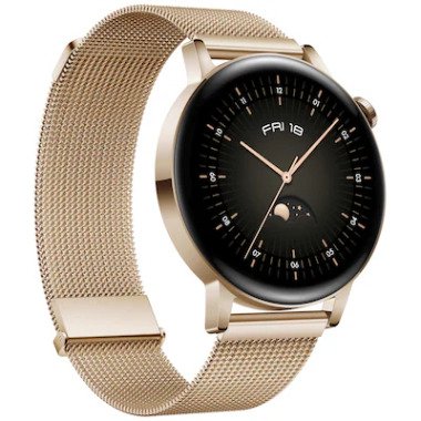 Huawei Watch GT 3 Smartwatch 42mm (Milo) AMOLED-Display Light Gold