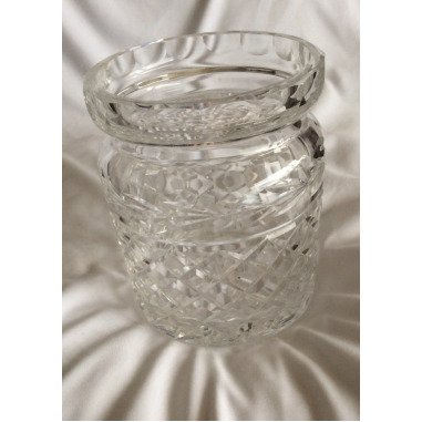 Kristalldose/Vase