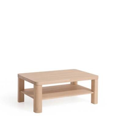 Massivholzcouchtisch aus Buche & Holztisch für Sofa Buche Massivholz
