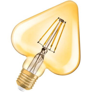 OSRAM LED-Lampe E27 4W Vintage Diamond 824 gold