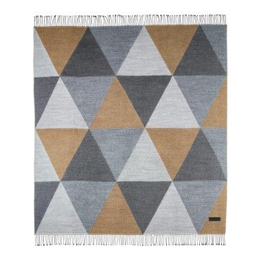Potsdam Decke, Dreieckdesign 150x180 cm, Grau
