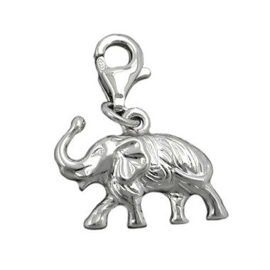 SIGO Charm, Elefant, Silber 925