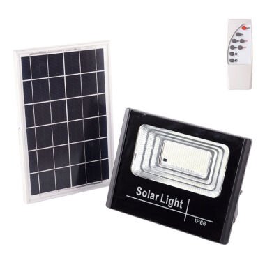 Solar-LED-Flutlicht 45 W 6500 K Panel: 6