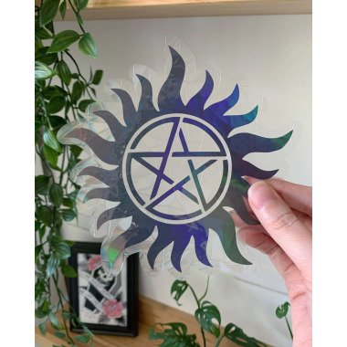 Supernatural Suncatcher Fensterbild, Sticker