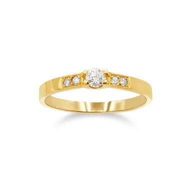 Diamant Ring Weißgold/Gelbgold 585/ Schmuck Gold Mit Diamanten Hochzeitsring