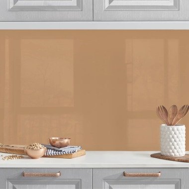 Küchenrückwand Unifarben Terracotta Taupe