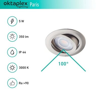 Oktaplex lighting LED Deckenleuchte Oktaplex
