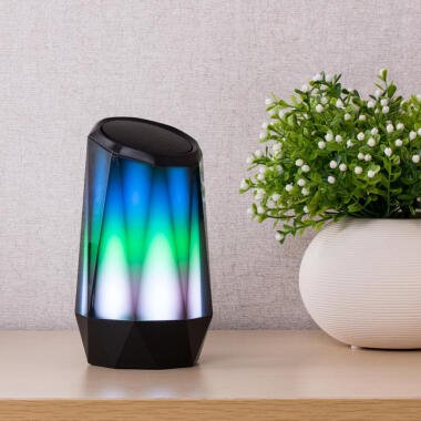 Portable LED Colorful Light bluetooth Speaker