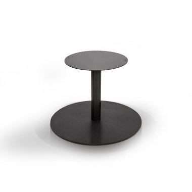 Runder Tisch in Schwarz & Tischgestell für GASTRO Esstisch rund, Material