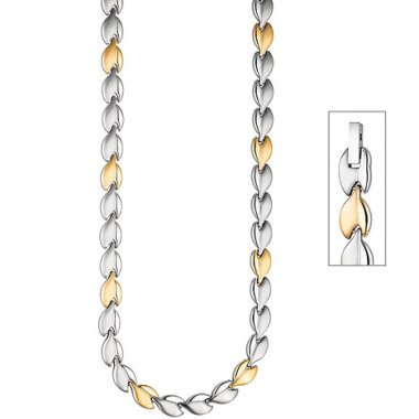 SIGO Collier / Halskette aus Edelstahl gold