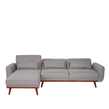 Sofa MCW-J20, Couch Ecksofa, L-Form 3-Sitzer