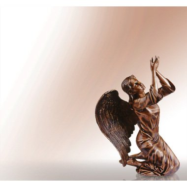 Bronzefigur Engel