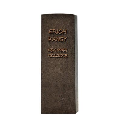 Moderner Kindergrabstein & Zeitloser Granit Grabstein in schwarz / Kindergrab