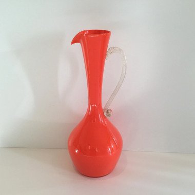 Murano Glas Karaffe Vase | 1970Er Jahre Made in Italy