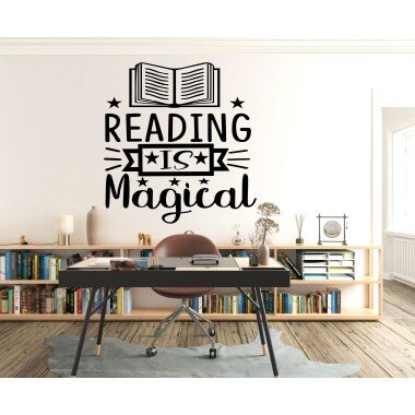 Reading Is Magical Book Lover Zitate Bücher