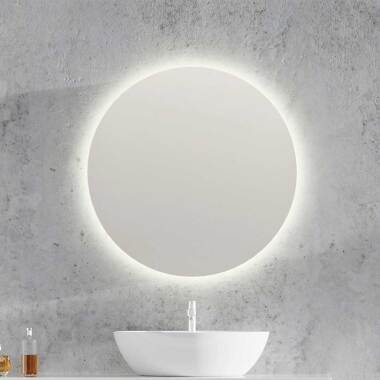 Runde Spiegel & Runder Badspiegel mit LED Beleuchtung 60 cm Durchmesser