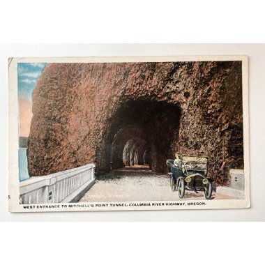 West Eingang Zu Mitchell Es Point Tunnel