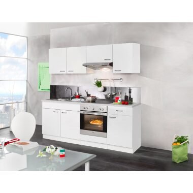 wiho Küchen Küchenzeile Valencia, mit E-Geräten