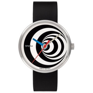 Armbanduhr 'Excentric' im Bauhaus-Stil