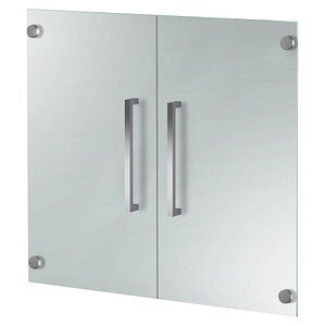 Designer Aluminiumregale & Kerkmann Priola Türen transparent 70,0 cm