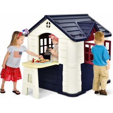 Kinder Spielhaus für bis zu 6 mit Pickniktisch