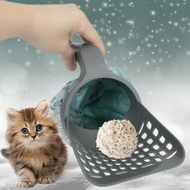 Pet Cleanning Tool Katze Sand Reinigung Mit Abfall Taschen Selbstreinigende Katz