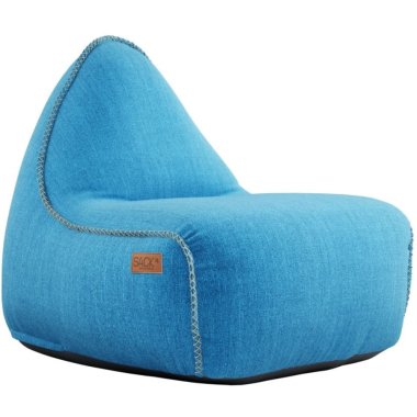 SACKit Cobana Lounge Chair Sitzsack turkis 96x80x70 cm