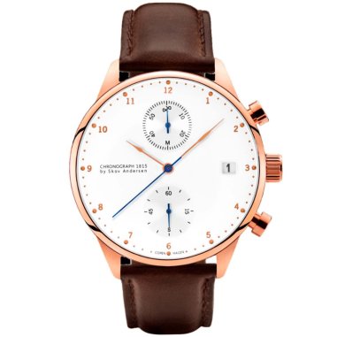 About Vintage 1815 Chronograph Rose Gold / White 105129