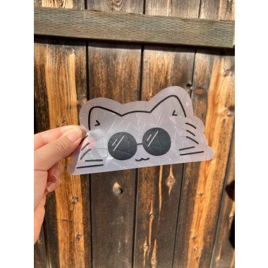 Katze Sonnenfänger Sticker | Anime Inspirierter