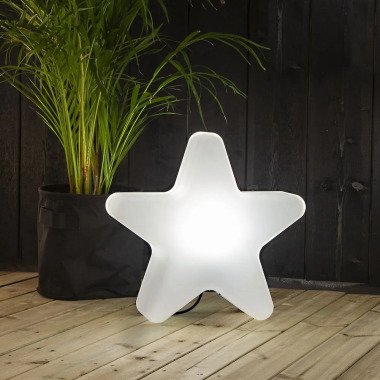 Outdoor Leuchte Gardenlight Stern E27 mit Erdspieß