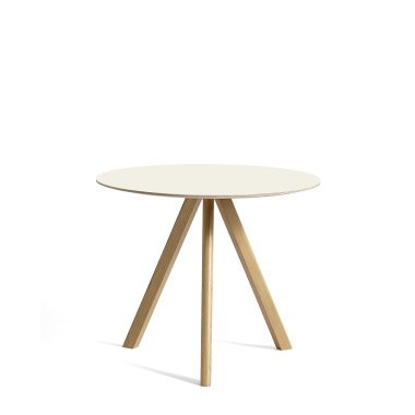 Tisch CPH20 water-based lacquered oak off-white