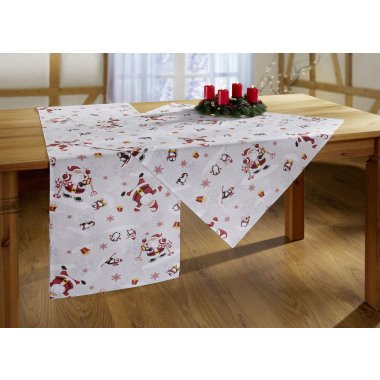 Tischdecke oder Kissenbezug aus Baumwolle