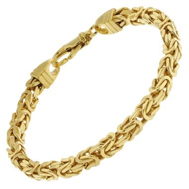 trendor 51324 Armband Königskette Gold auf