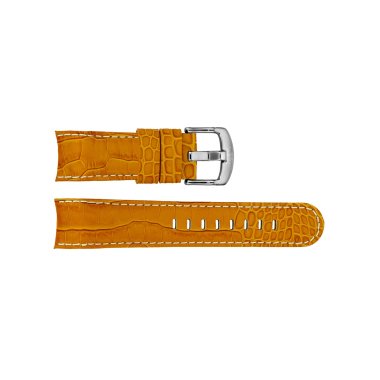 Uhrenarmband TW Steel TWB115L Leder Orange 24mm