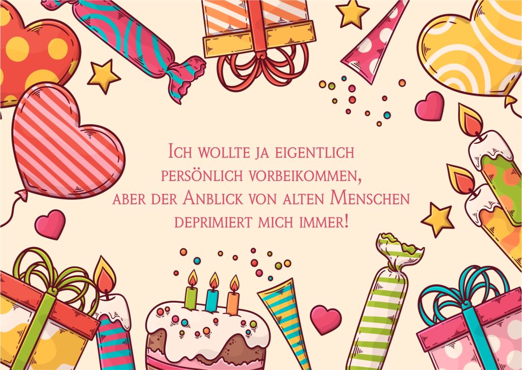 Geburtstagskarte mit Spruch zum 30. Geburtstag - Schönes Geburtstagsbild kostenlos zum Download für WhatsApp, Facebook & Co auf Purovivo entdecken - Happy Birthday & Alles Gute zum Geburtstag wünschen mit einem Bild