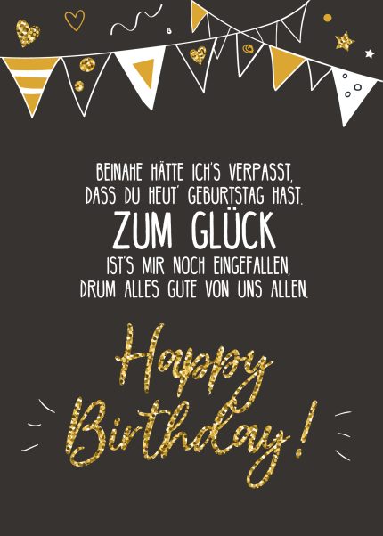 Geburtstagsgrüße whatsapp Mark E