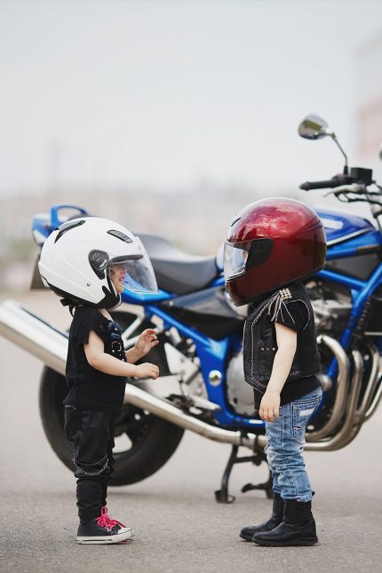 Motorrad-Kids
